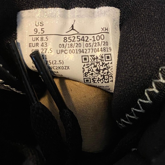 Jordan 1 mid Union black toe - Picture 5 of 8